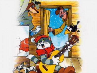 Зима в Простоквашино