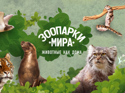Зоопарки мира. Животные как дома. Московский зоопарк